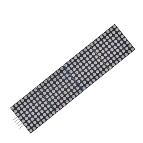 MAX7219 Dot Matrix Module 8x8 Common Cathode LED Display 5V 4-in-1 with DuPont Wires Cable for DIY Projects B 2