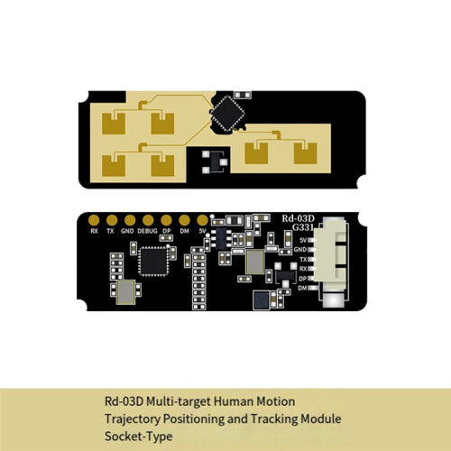 2PCS Rd-03D Rd-03 24GHZ  Module Multi-Target Human Motion TrackingTrajectory Localization PCB Antenna 1