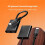Hub di Docking USB 2 In 1 per Occhiali AR con Ricarica Rapida PD e Due Interfacce USB per Smartphone e Tablet, Grigio 4