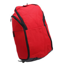 Zaino rosso da basket con scomparto per laptop di grande capacità