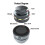 Custom Rotary Knob with RGB Light Page Knob Turning Volume Controller 2.4G BT USB C Wired Connection Support for Windows 4