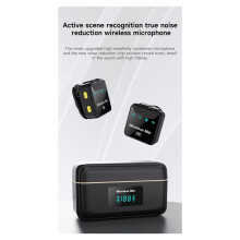 SX23 Wireless Lavalier Microphone for Audio Video Recording Live Broadcast Social Software Portable Light Weight Mic