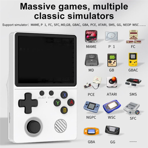 GB350 Handheld Video Game Console 64GB 4.5inch IPS Screen Open Source Retro GamePad with Multi-Platform Operation 2