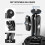 NEEWER Camera Suction Cup Mount, Metal Suction Cup Mount  Car Windshield Dash for Camera/Action Camera/Phone Holder 8