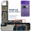 U2 No-Disassembly Read/Write Charging IC EEProm Programmer for  15-16 Series Phone Repair Tools Set 3