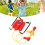 Firefighter Backpack Water Toy, 29x20cm Plastic Kids Water Sprayer 1