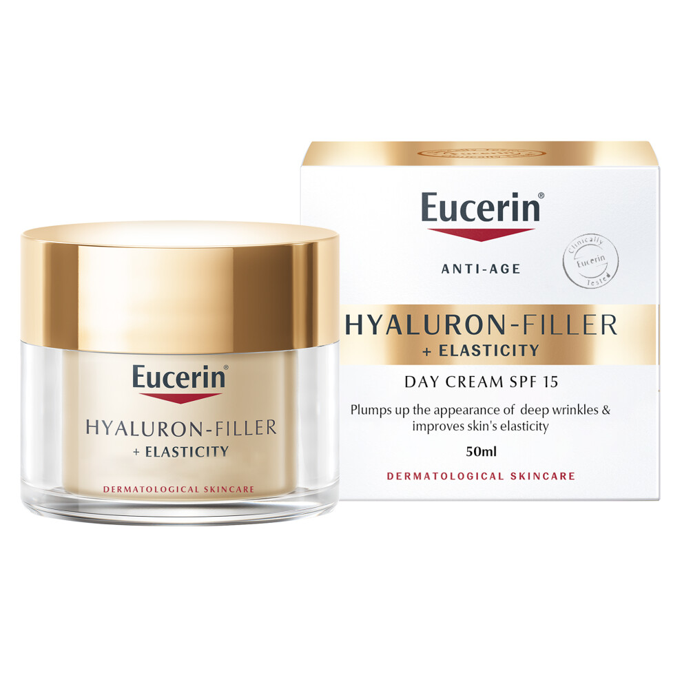 Cream Eucerin Hyaluron Filler + Elasticity (Spf15) Day 50Ml