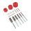 Pulitore per tubi in rame per trapano 1/2-1 in, codolo da 1/4" 14