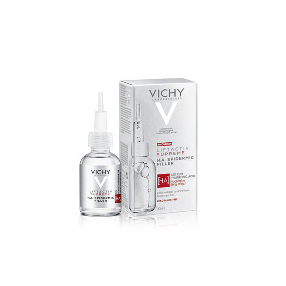 Vichy Liftactiv Supreme HA Epidermal Filler Serum 30ml  Anti-Aging & Hydrating Facial Serum for Wrinkles, Fine Lines & Firm Skin