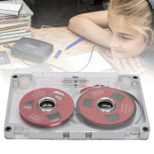 55 Min Bobina di alluminio per audiocassette vuota reel-to-reel per registrazioni musicali