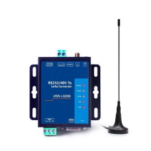 USR-LG206 Serial RS232 RS485 to LoRa Converter Point to Point LoRa 803Mhz-930Mhz for Metering Oil Field Agriculture (EU)