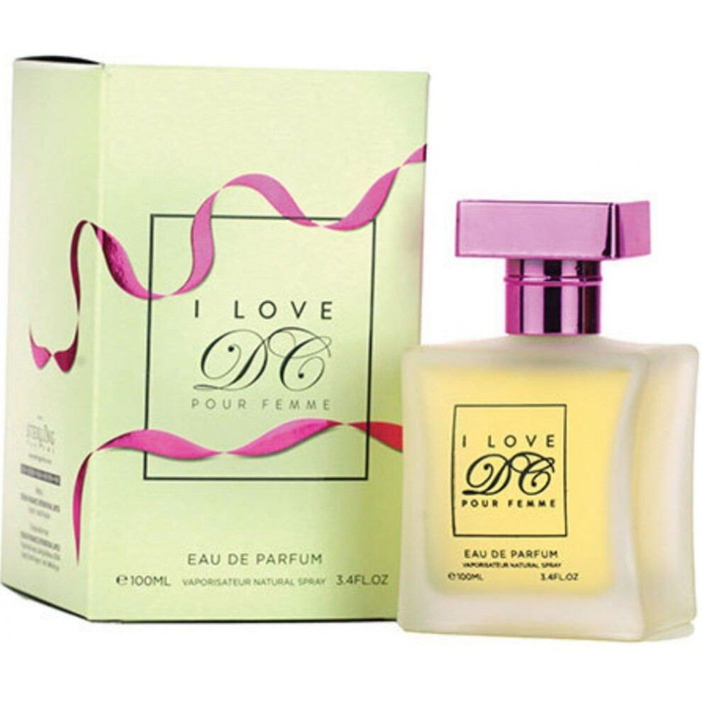 Designer Collection I Love DC Pour Femme Eau de Parfum 100ml Spray - Image 5