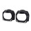 1 Par de Anéis de LED Halo para Lentes de Projetor Redondas de 3 Polegadas com Luz DRL Angel Eye Brancas 1