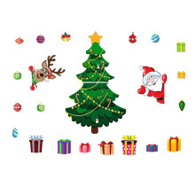 Refrigerator Magnetic Christmas Tree Reusable Holiday Decorations, Bright Magnetic Decorations