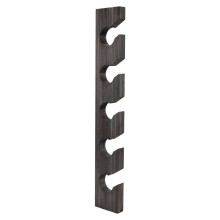 Wooden Hat Hanger for Baseball Cap Home Decor Space-Saving Wooden Organizer with Display Shelf Black