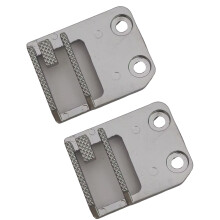 2Pcs Metal Sewing Machine Teeth for Enhanced Stitching