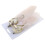2Pcs Delicate Feathered Bird Christmas Ornament-Champagne 1