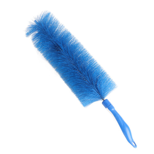 Soft Bristle Fan Duster with Handle 2