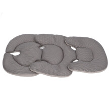 Universale Baby-Bettwanne Einlagenmatte 62x36cm Grau Kinderwageneinlage
