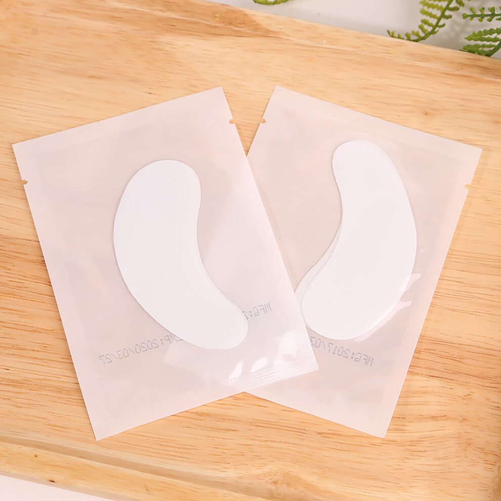 White Hydrogel Under Eye Patch 50Pcs, Moisturizing, 7X3.3cm
