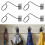 Cowboy Hat Holder Wall Mount Cowboy Hat Rack for Wall Rustics 2