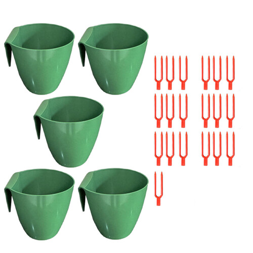 Anzuchtbecher-Set aus lebensmittelechtem Kunststoff mit-L 2
