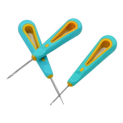 3x/Set Round Hole Cone Hand Drills Practical Punch Needle Candle