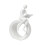 Reading Figurines and Statues Bookshelf Decorations-White 1