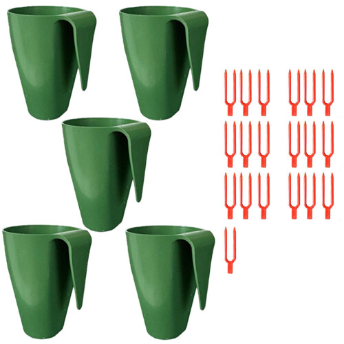 Strawberry Growing Cups Ventilated Design With Runner-S 2