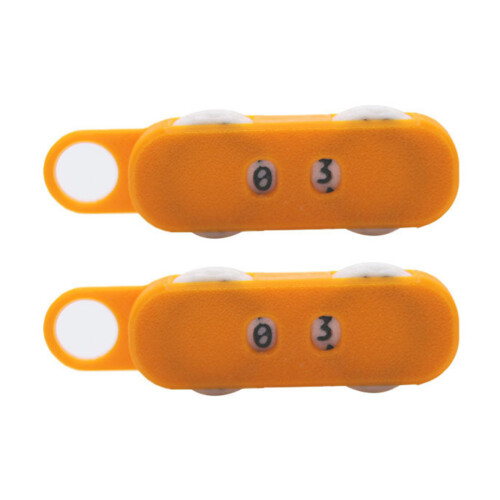 Dispositif précis de comptage de rangées pour tricoter le-Orange