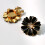 Elegant Nature Concept Round Cufflinks Ideal Accessory-White 4