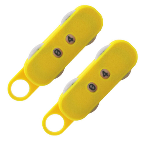 Outil de comptoir de tricot en caoutchouc PET, utilisation-Jaune