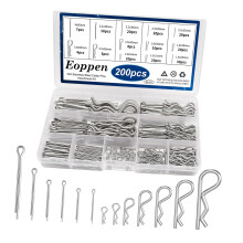 200pack Stainless Steel Cotter Pin Easyly to Install for