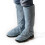 Beschermende lederen lasuitrustingbeschermers Schild-Blauw 40 5