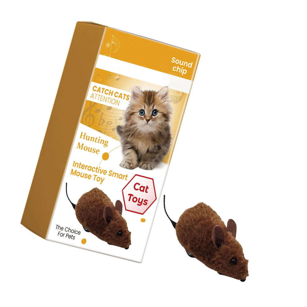 Cat Interactively Toy Realistic Mouse Cat Toy Training-1pc