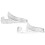 Multi purpose Frames Stand Plastic-Clear Bayonet width 1.7CM 1