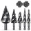 Professionele multi-size conische boorset verzinkboorbeitels 4