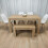 Modern Dining table Set With 4 Chairs And Bench 4