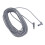 75ft Rectangular Satellite Replacement Cable for Stable Connection Grey 14