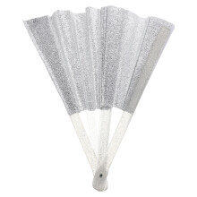 Glitter Pliable Ventilateurs 13" Cadre Bambou Pour Danses