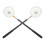 2Pcs Telescopic Egg Picker Tool with Metal Mesh Basket for Poultry 1