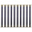 30Pcs Metal Internal Flex Frames Handbag Hinges Spring Clips Dark Blue 1