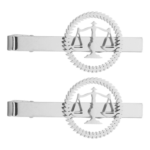 2Stk Klassischer Silberner Krawattenclip Geschenk