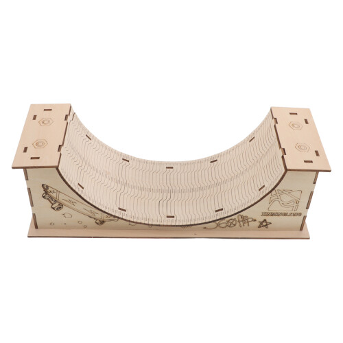 Rampe Park Fingerboard Bois Khaki, Jeu Stable Polyvalent
