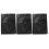 3Pièces Papier Tracé Carbone Noir Multi-Surfaces Pour Broderie Art 1
