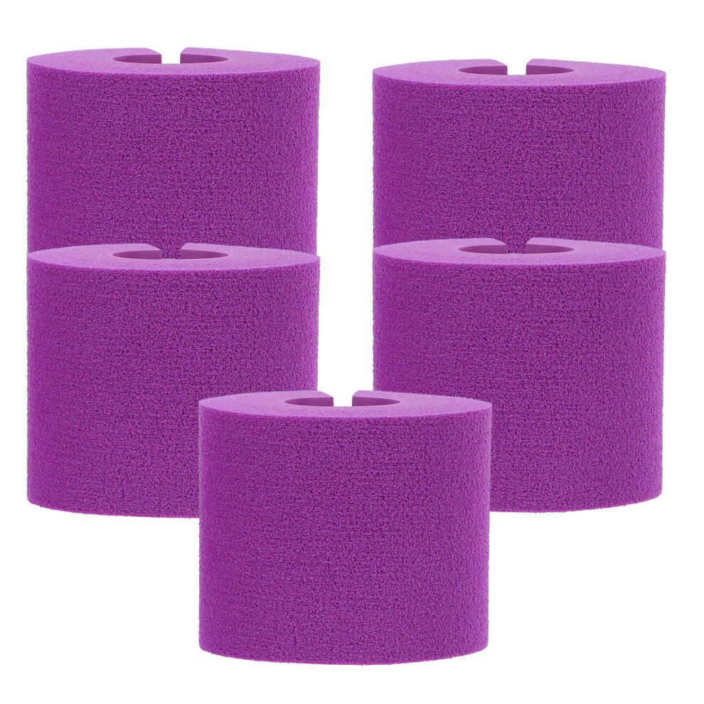 5Pcs Foam Anti-Collision Door Stoppers Safety Guards For Home Purple Totority
