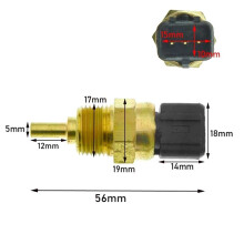 4X Auto Parts Engine Coolant Temperature Sensor for 2000-2015 39220-38030