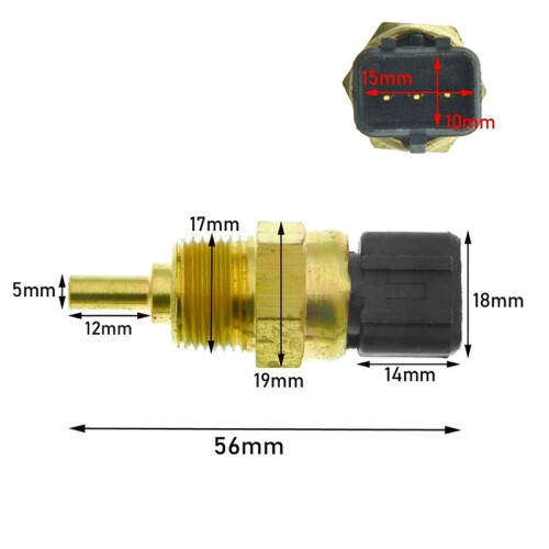 4X Auto Parts Engine Coolant Temperature Sensor for   2000-2015 39220-38030