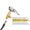 2X Luftpumpendüsenadapter mit Deflation Inflator Ventil Stecker Kopfclip Metall Fast Conversion Car 2