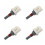 4X Coolant Fluid Level Sensor 2872769 2872768 4928568 for  QSK50 Engine Coolant Temperature Sensor 1